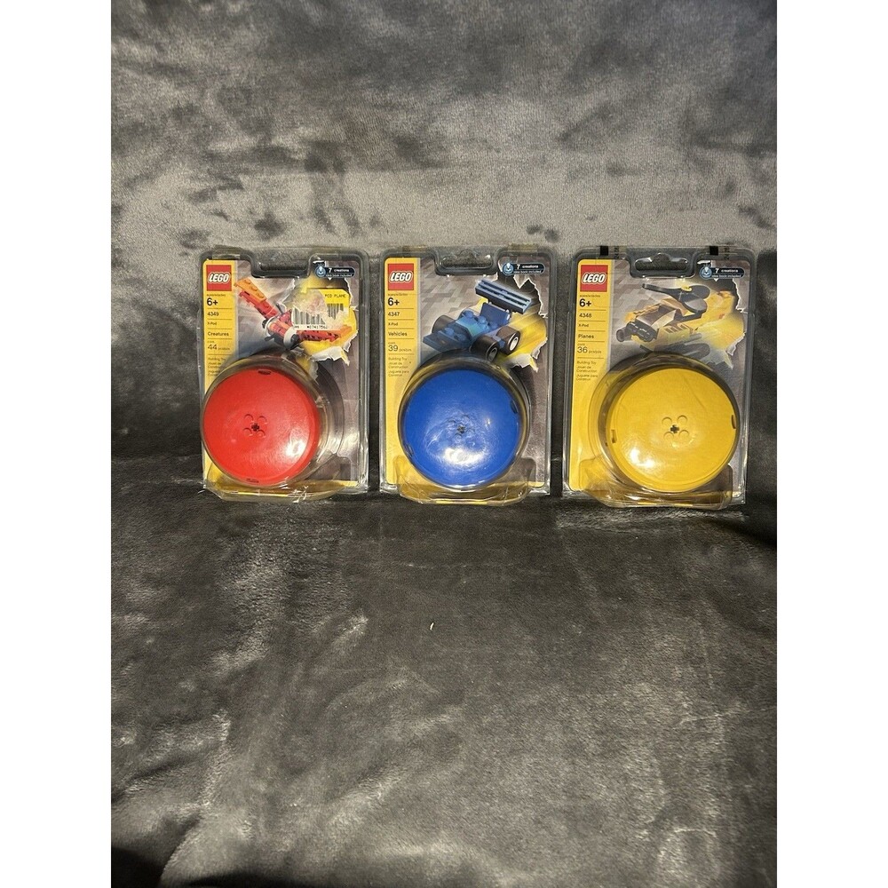 LEGO X-POD 3-pack Rare and Retired- damaged blister see details
